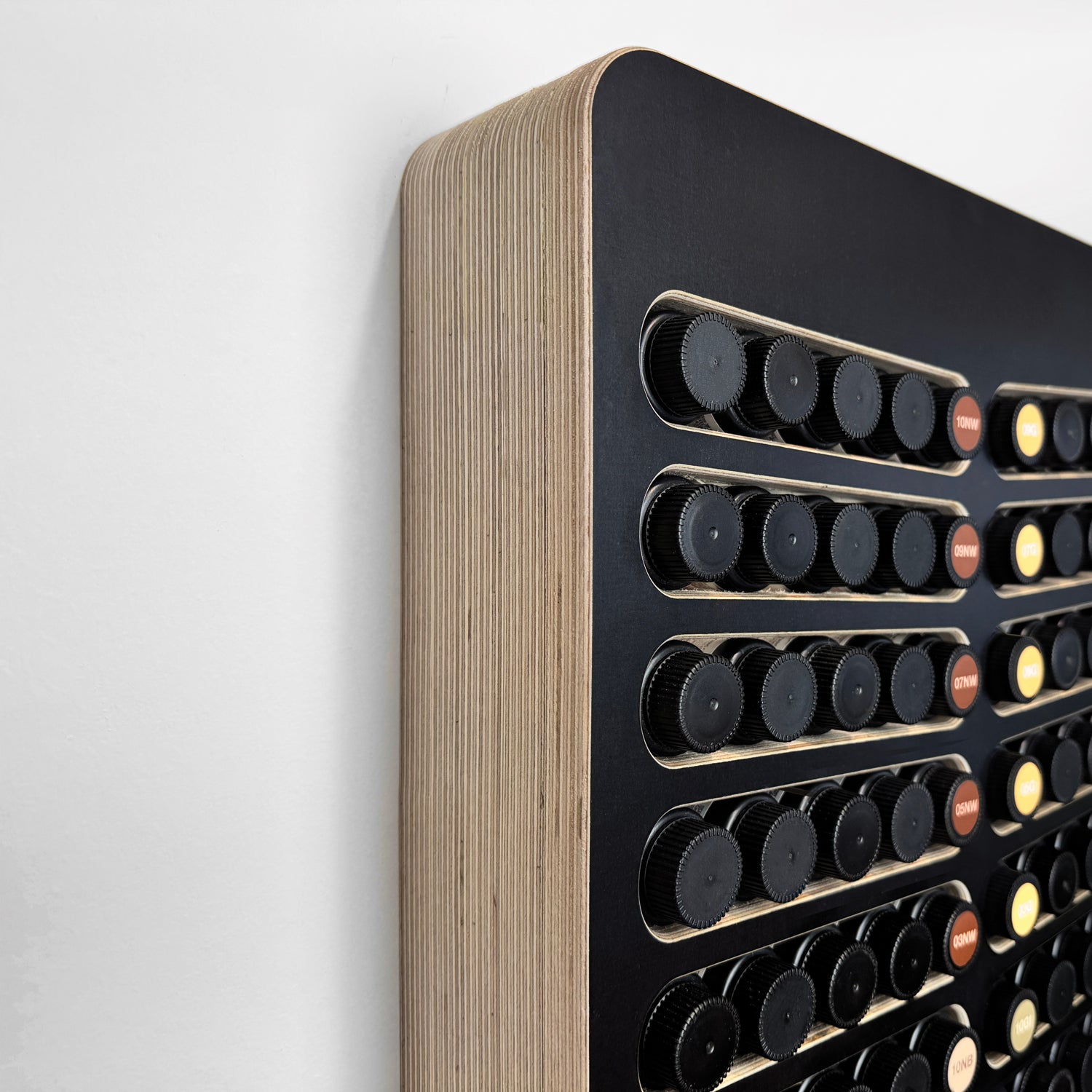 hair color organizer storage rack by Redesign Brand's HUEBAR